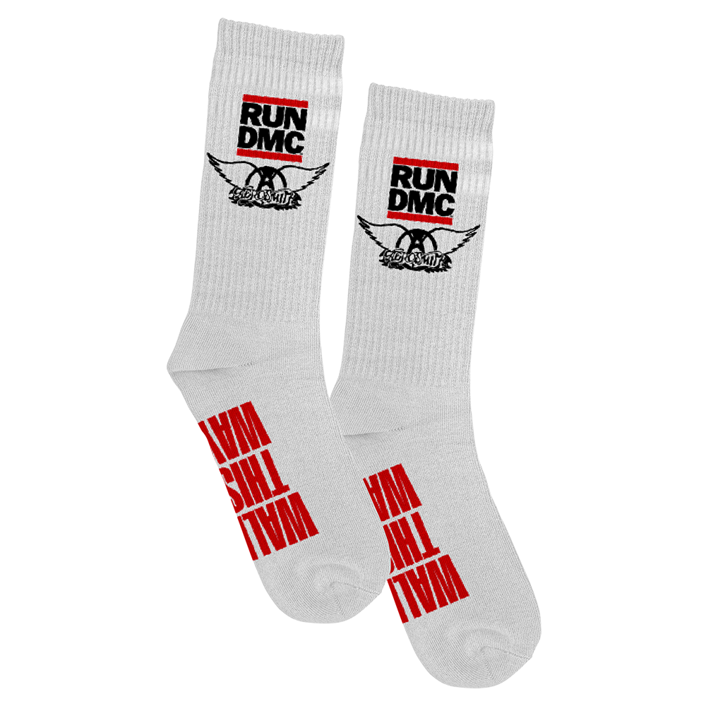 Aerosmith X RUN DMC Walk This Way Socks